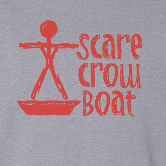 Parks and Recreation Scarecrow Boat Fleece Crewneck Sweatshirt-1