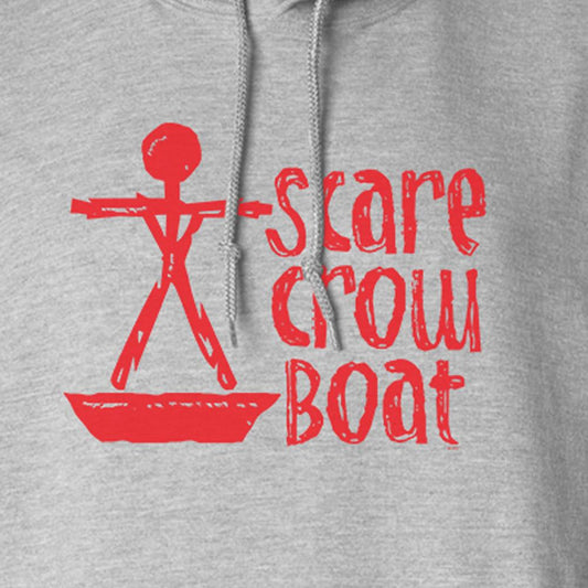 Parks and Recreation Scarecrow Boat Fleece Hooded Sweatshirt-1