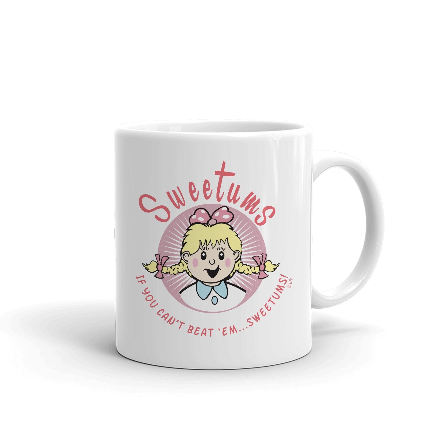 Parks and Recreation Sweetums White Mug