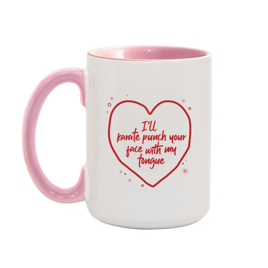 Parks and Recreation Karate Punch Two-Tone Mug-6