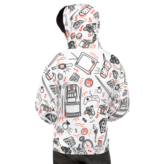 Pawn Stars Doodles Unisex Hooded Sweatshirt-1