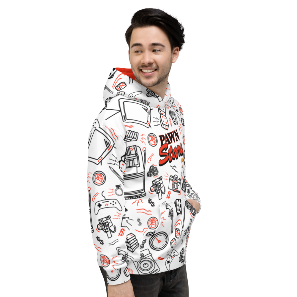 Pawn Stars Doodles Unisex Hooded Sweatshirt