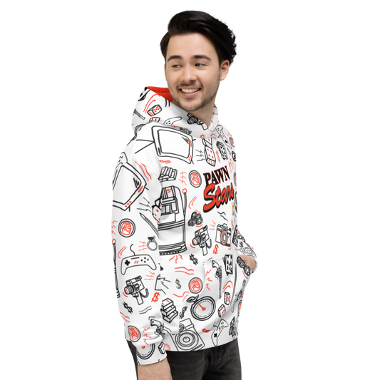 Pawn Stars Doodles Unisex Hooded Sweatshirt-2