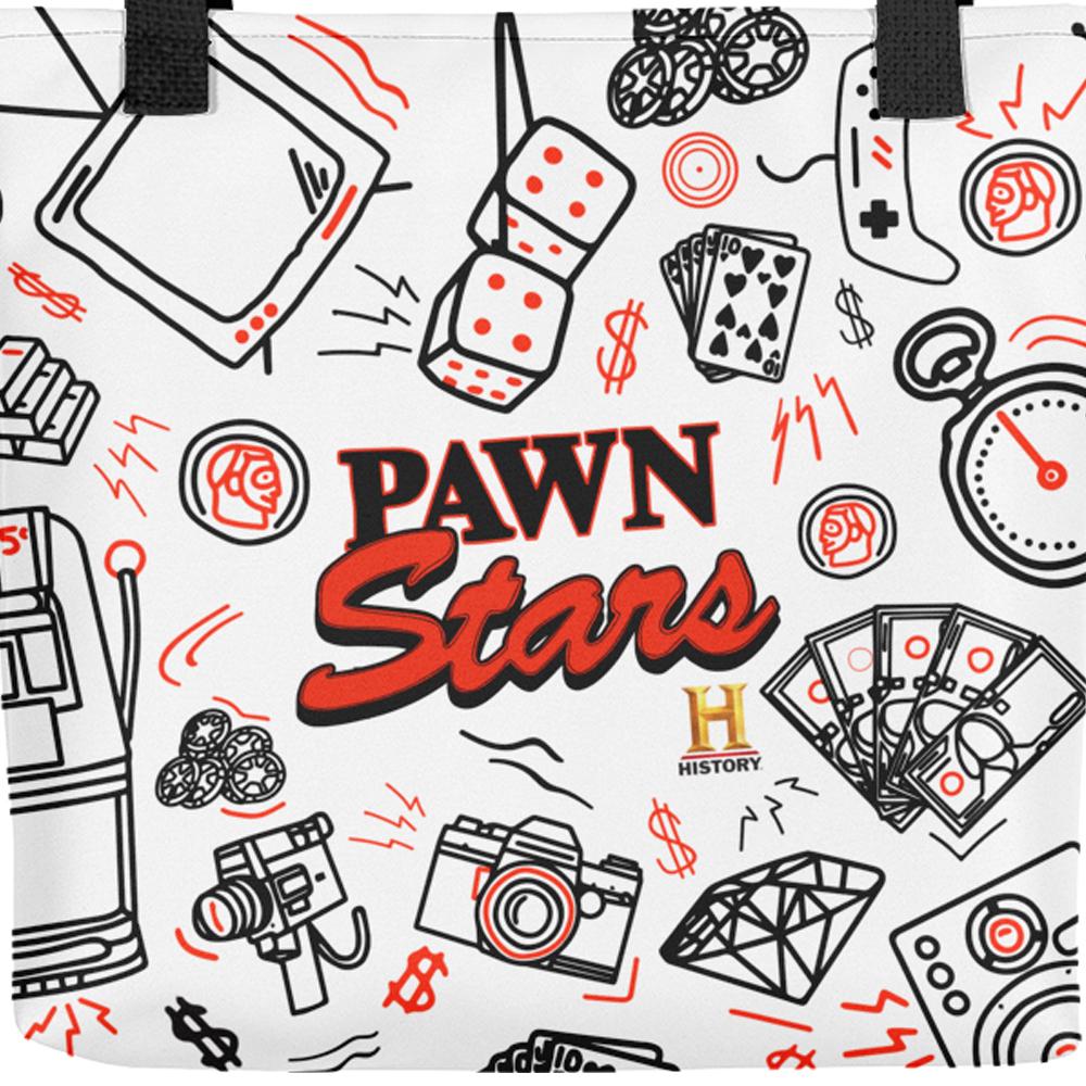 Pawn Stars Doodles Premium Tote Bag