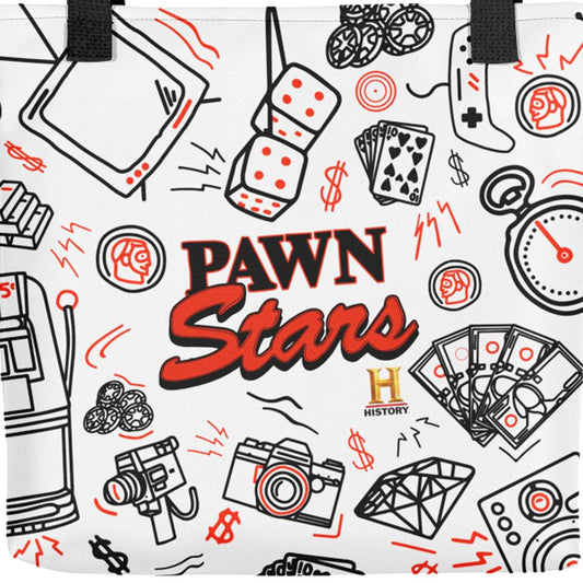 Pawn Stars Doodles Premium Tote Bag-2