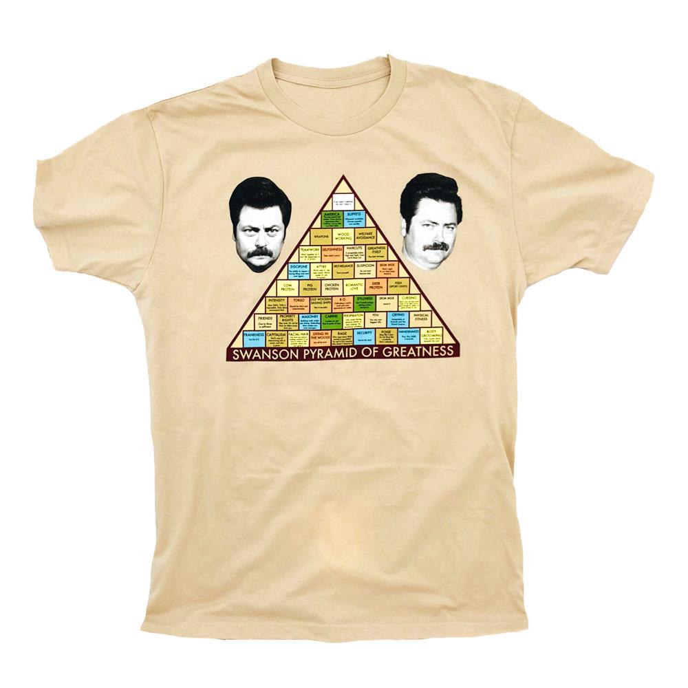 Parks and Recreation Pyramid of Greatness Tee