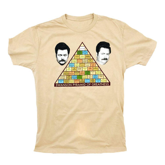 Parks and Recreation Pyramid of Greatness Tee