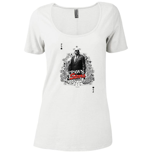 Pawn Stars Rick Women's Relaxed Scoop Neck T-Shirt