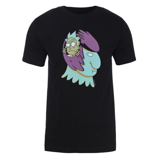 Rick and Morty Birdperson and Rick Adult Short Sleeve T-Shirt-2