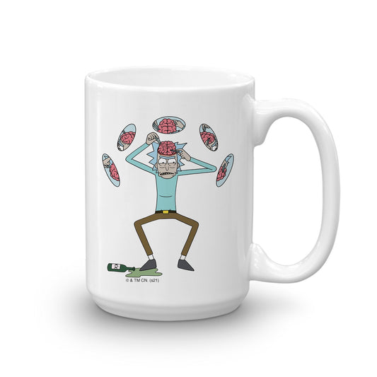 Rick and Morty Brain Tweezer Season 5 Episode 2 Black Mug-1