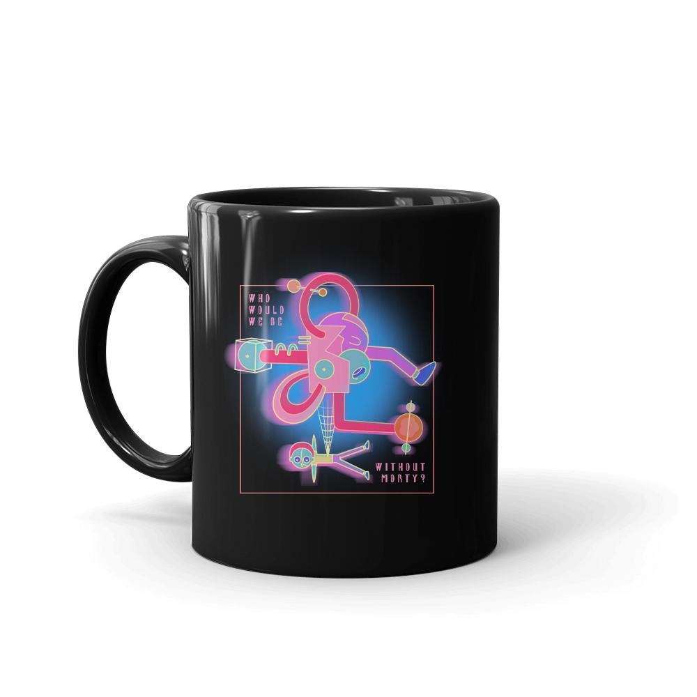 Rick and Morty Cubist Morty Season 5 Episode 1 Black Mug