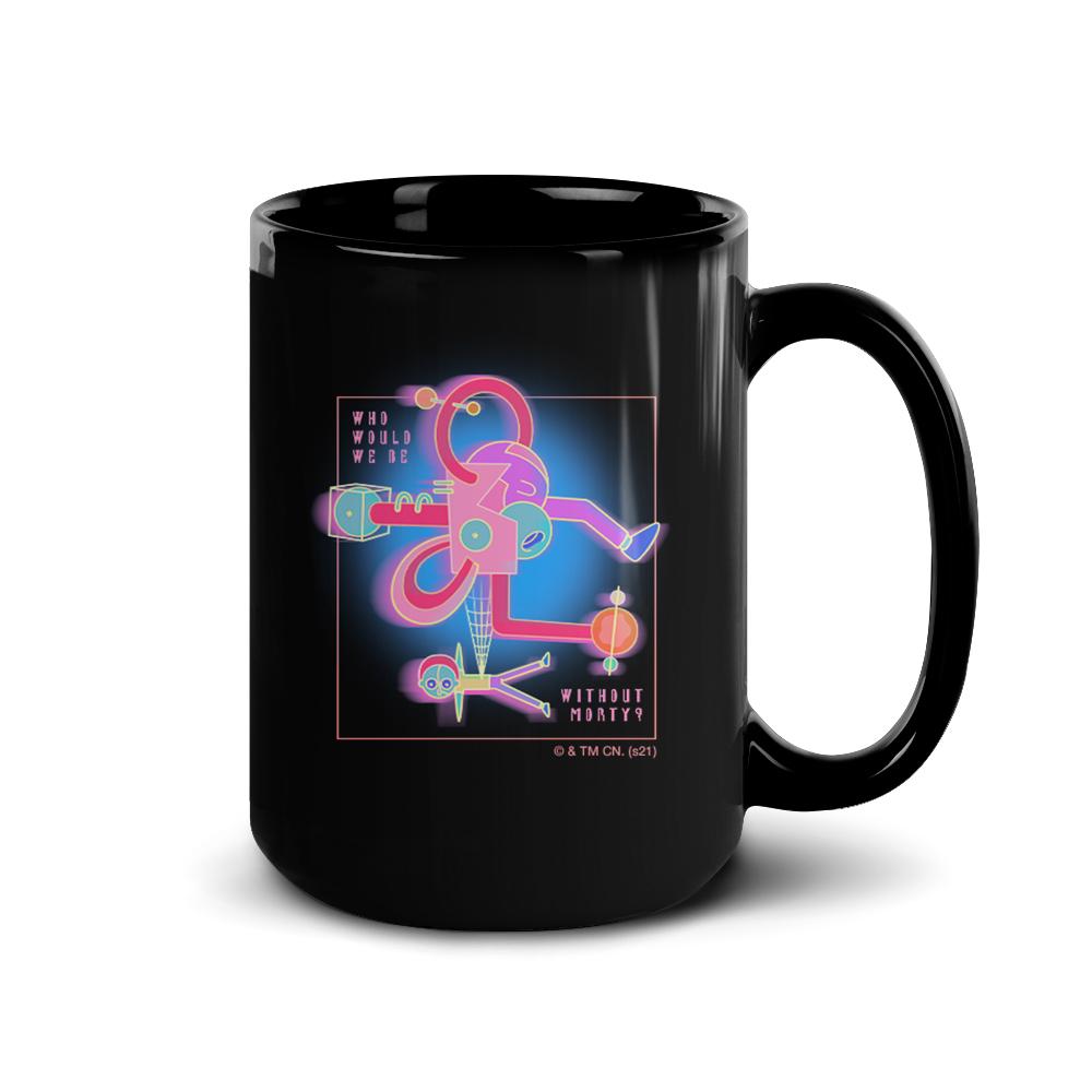 Rick and Morty Cubist Morty Season 5 Episode 1 Black Mug