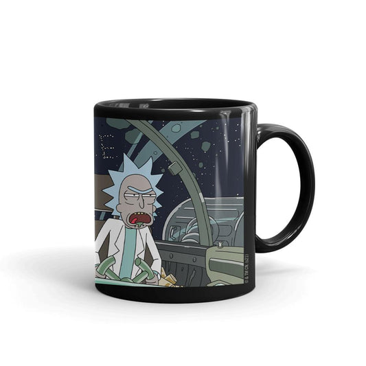 Rick and Morty F**k Love Black Mug-1