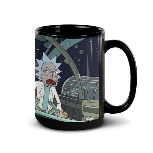 Rick and Morty F**k Love Black Mug-4