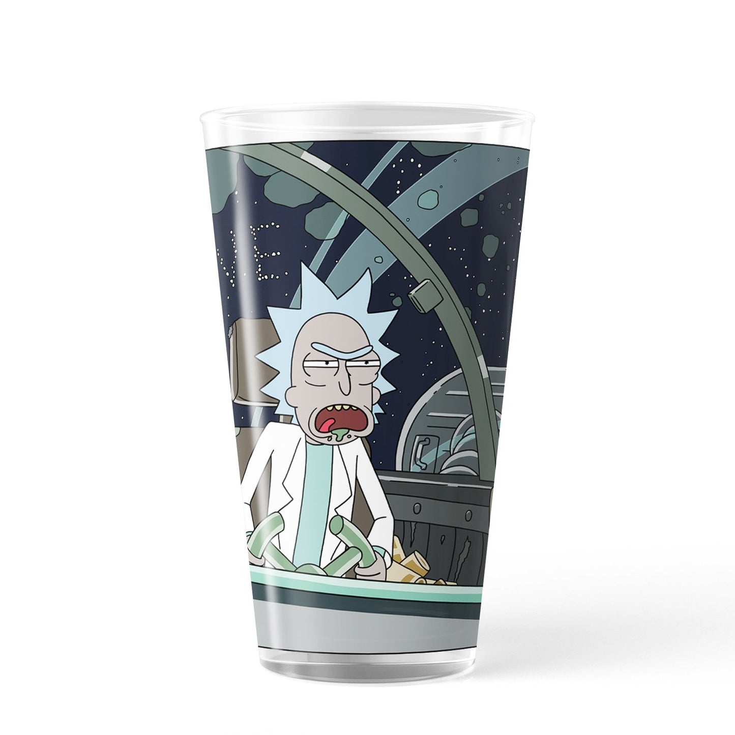 Rick and Morty F**k Love 17 oz Pint Glass