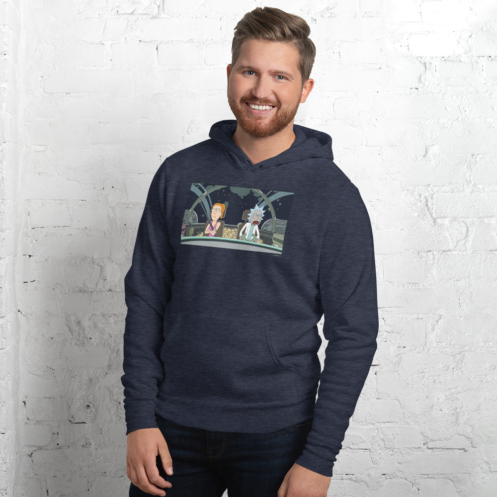 Rick and Morty F**k Love Adult Fleece Hooded Sweatshirt