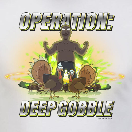 Rick and Morty Operation Deep Gobble Adult Short Sleeve T-Shirt-1