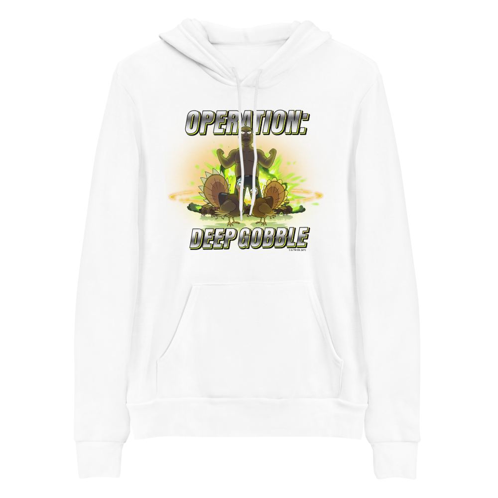 Rick and Morty Operation Deep Gobble Adult Fleece Hooded Sweatshirt