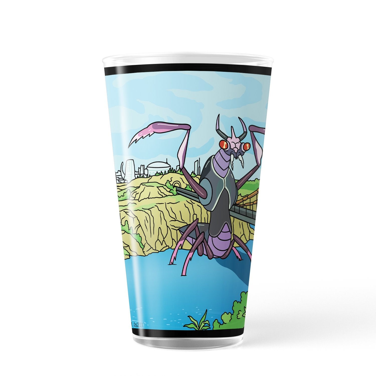 Rick and Morty S5 E4 17 oz Pint Glass