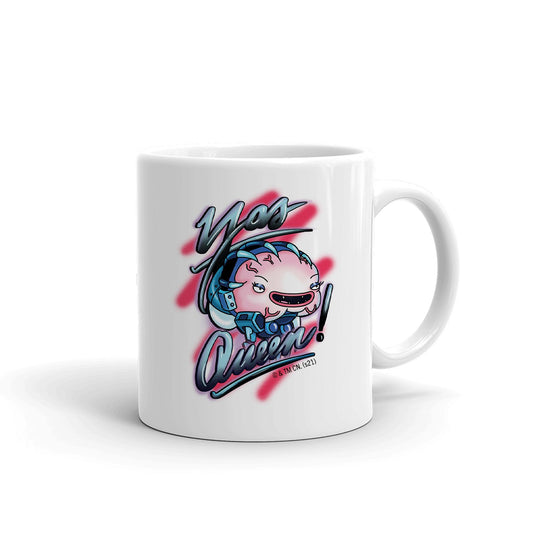 Rick and Morty Yas Queen White Mug-2