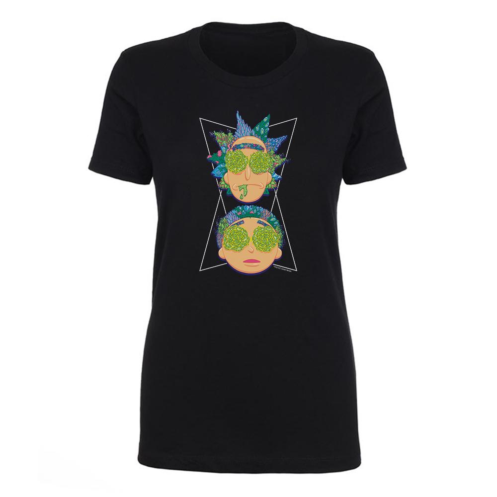 Rick and Morty Character Heads Women's Short Sleeve T-Shirt