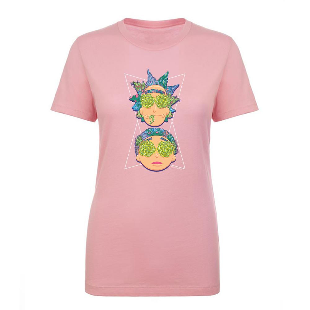 Rick and Morty Character Heads Women's Short Sleeve T-Shirt