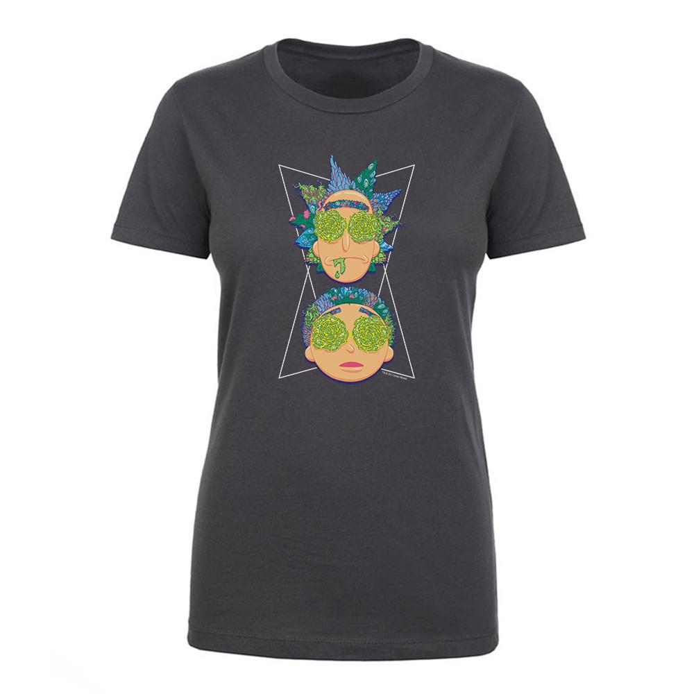 Rick and Morty Character Heads Women's Short Sleeve T-Shirt