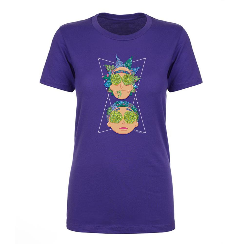 Rick and Morty Character Heads Women's Short Sleeve T-Shirt