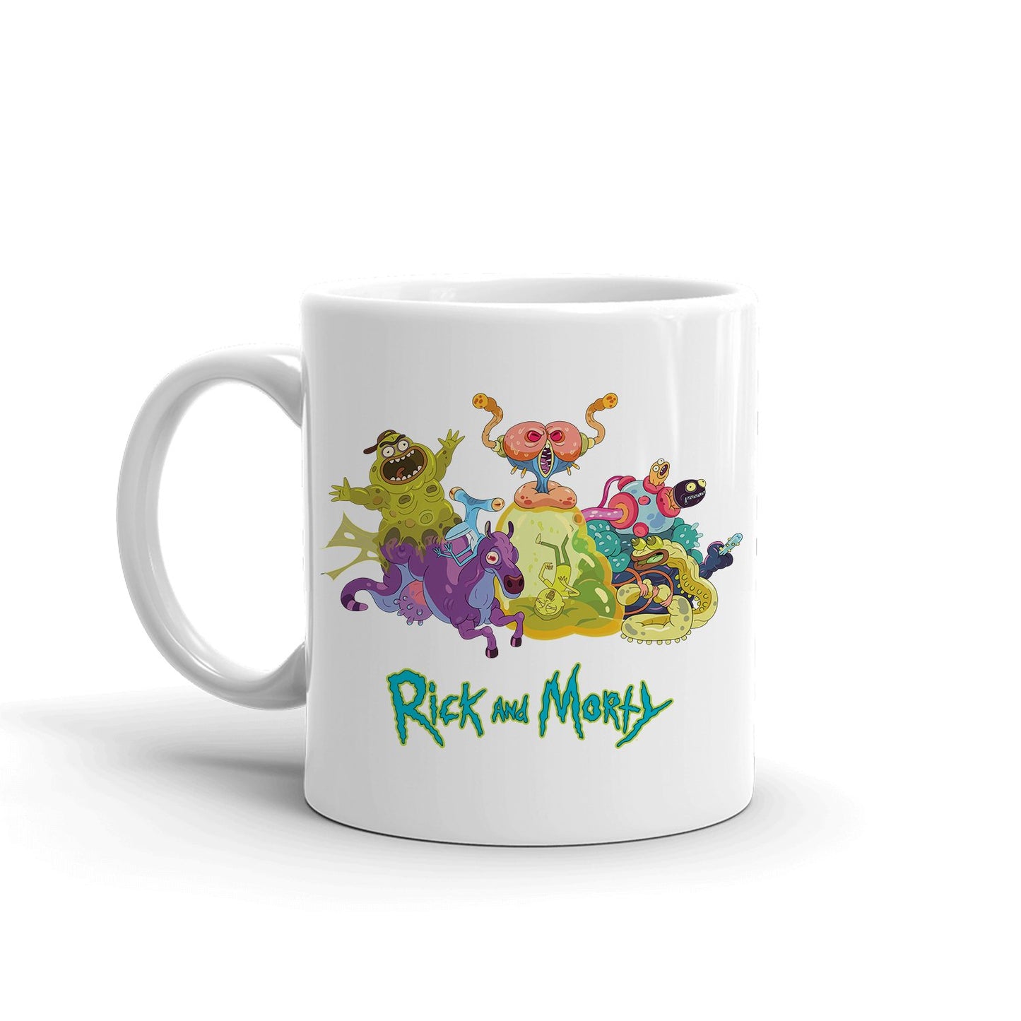 Rick and Morty Character Illustration Mug