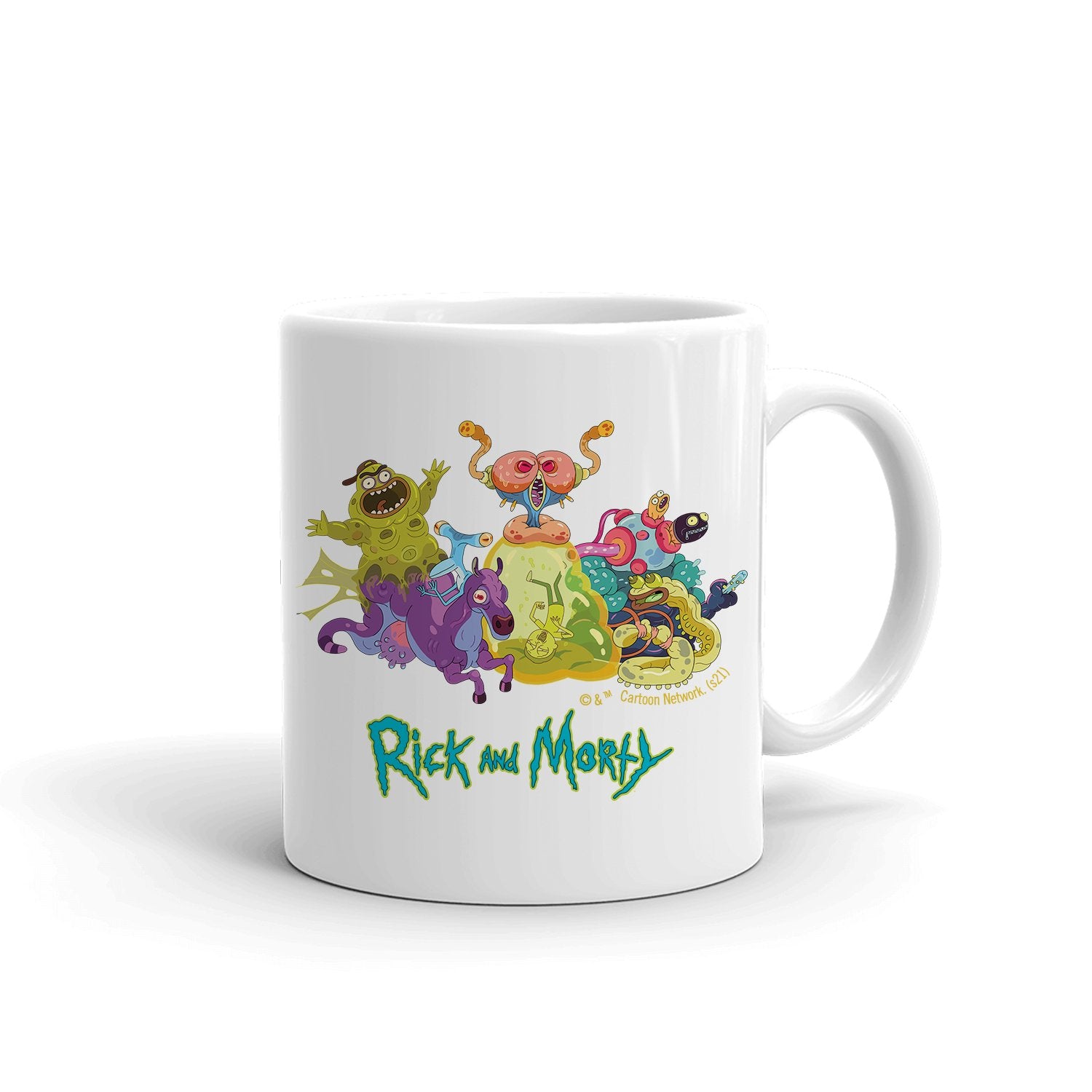 Rick and Morty Character Illustration Mug