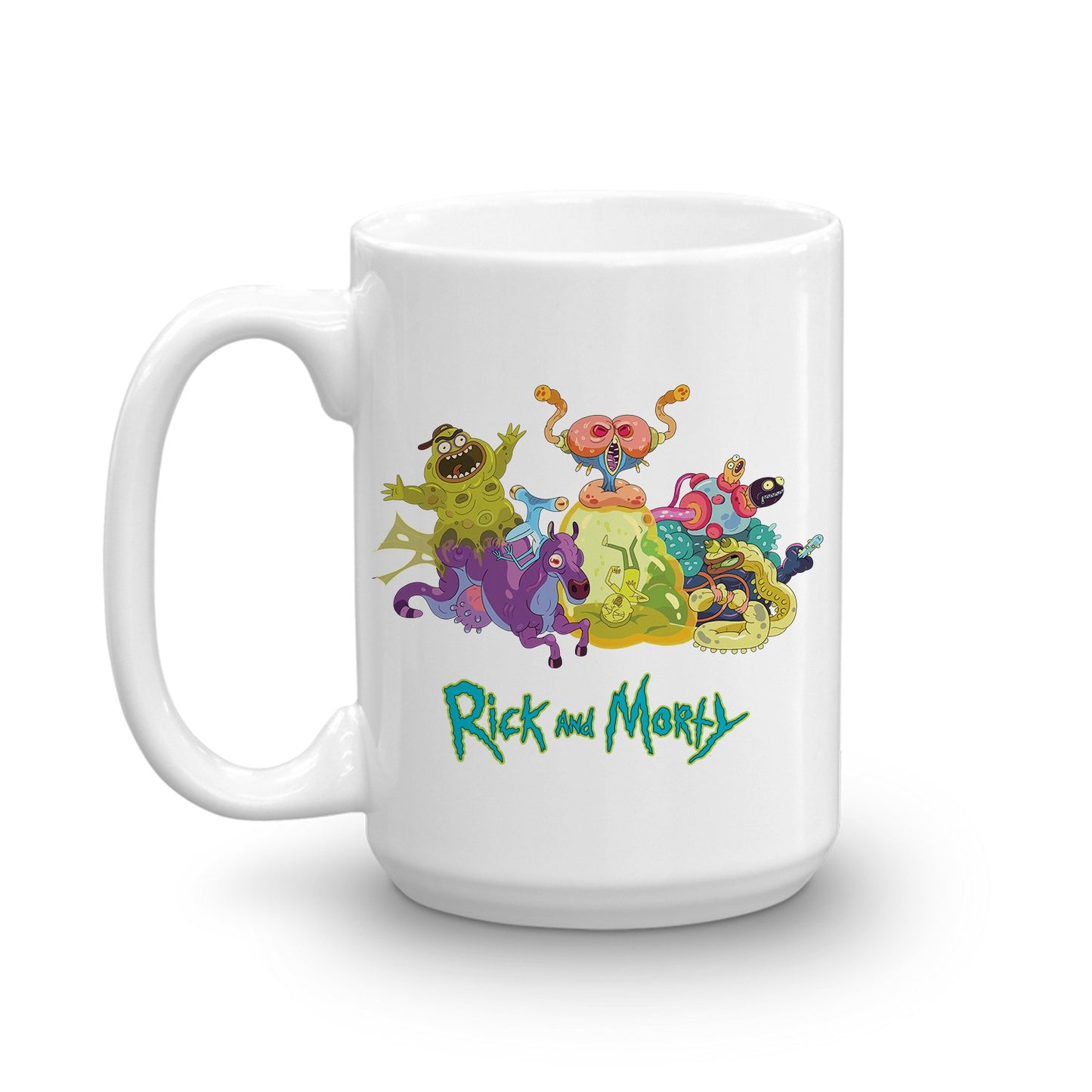 Rick and Morty Character Illustration Mug