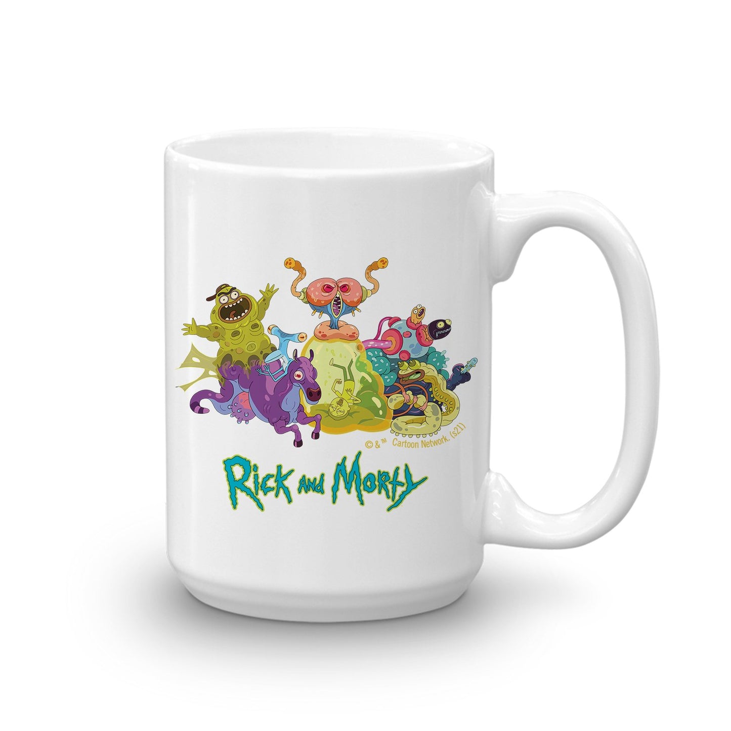 Rick and Morty Character Illustration Mug