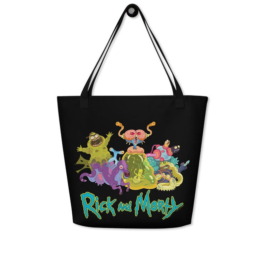 Rick & Morty Character Illustration Premium Tote Bag-1