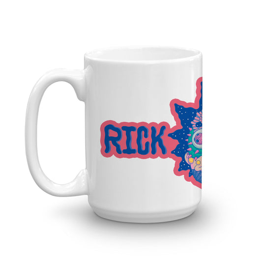 Rick and Morty Rick Sanchez White Mug-3