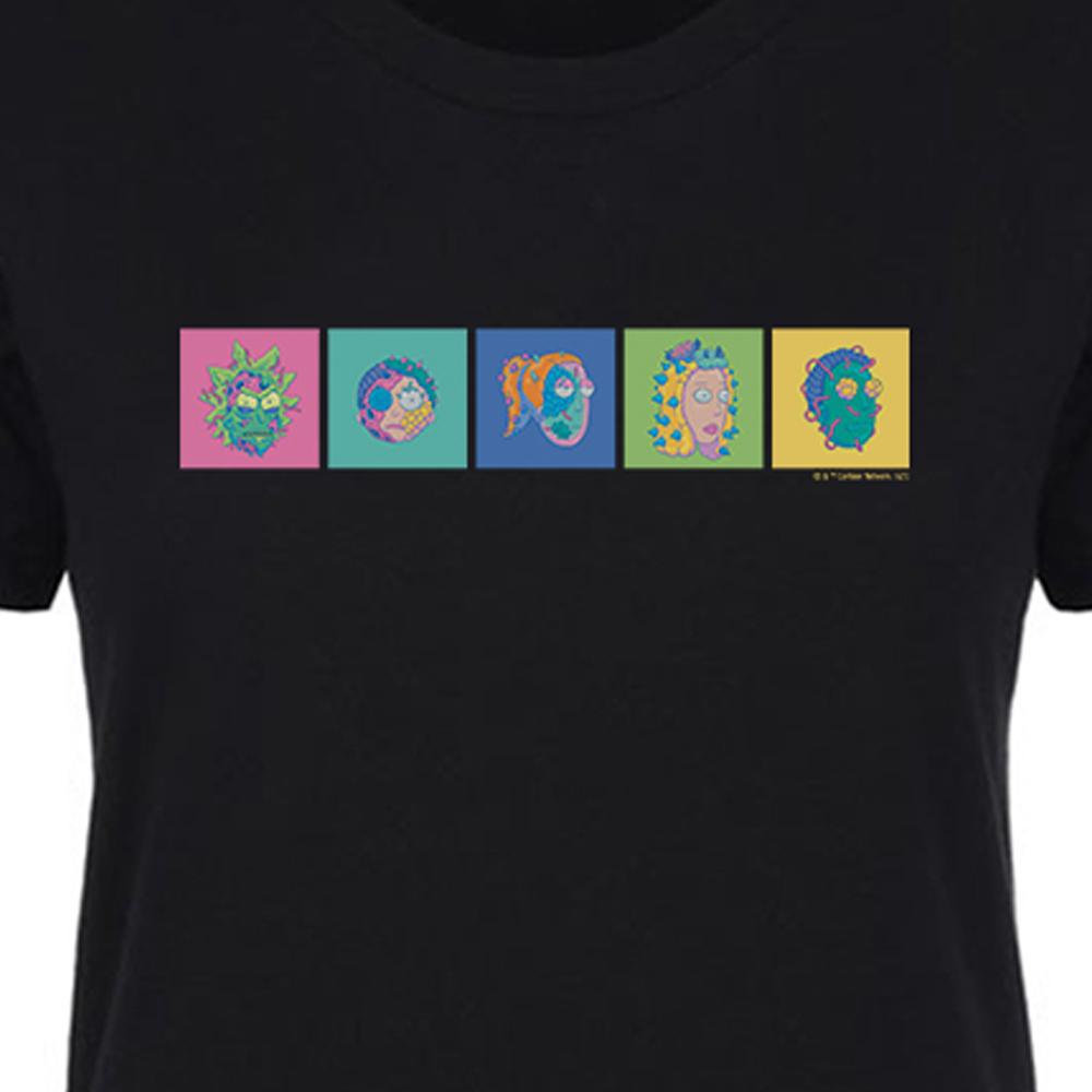 Rick and Morty Smith Family Women's Short Sleeve T-Shirt