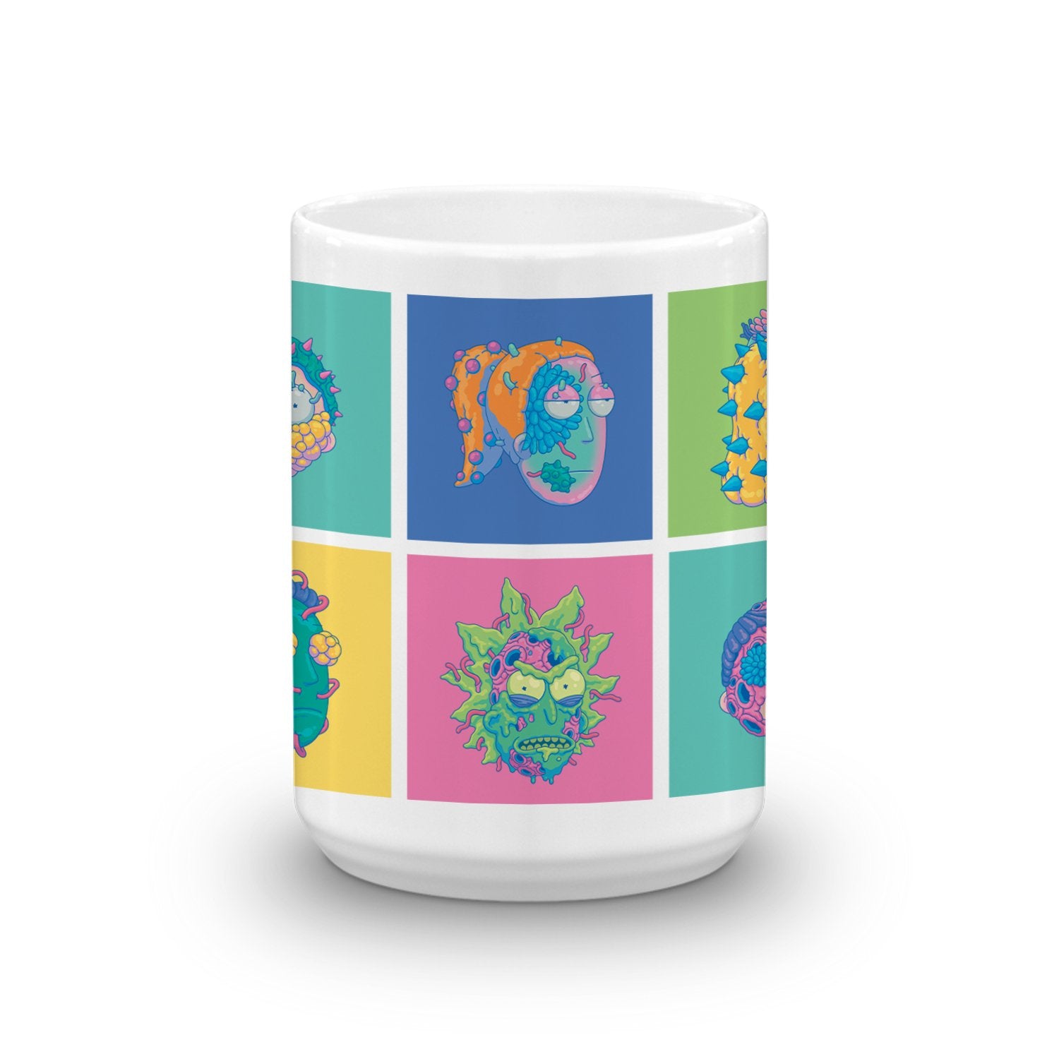 Rick and Morty Smith Family White Mug