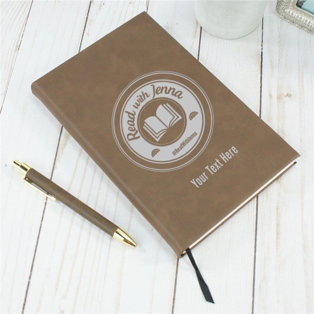 TODAY Read with Jenna Personalized Leather Journal