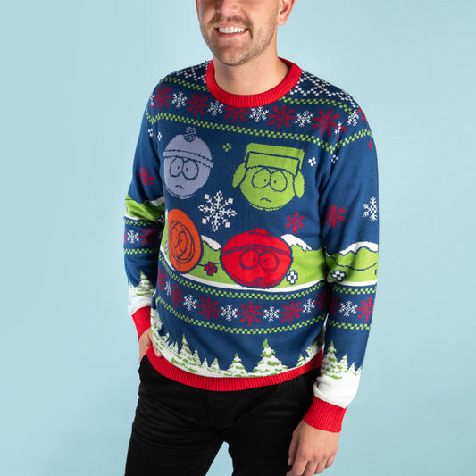 South Park Boys Ugly Holiday Sweater-4