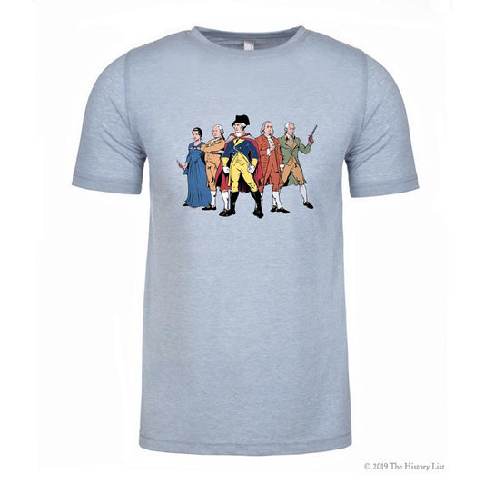 Revolutionary Superheroes T-Shirt-0