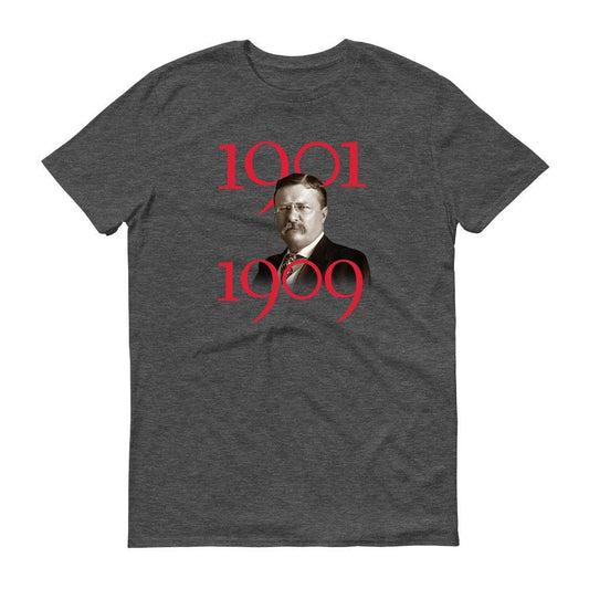 Theodore Roosevelt No Man is Above The Law Quote and Portrait Adult Short Sleeve T-Shirt