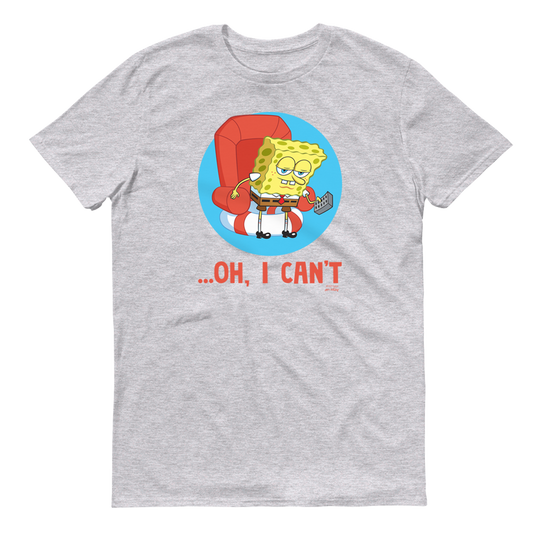 SpongeBob SquarePants Oh, I Can't Meme Adult Short Sleeve T-Shirt