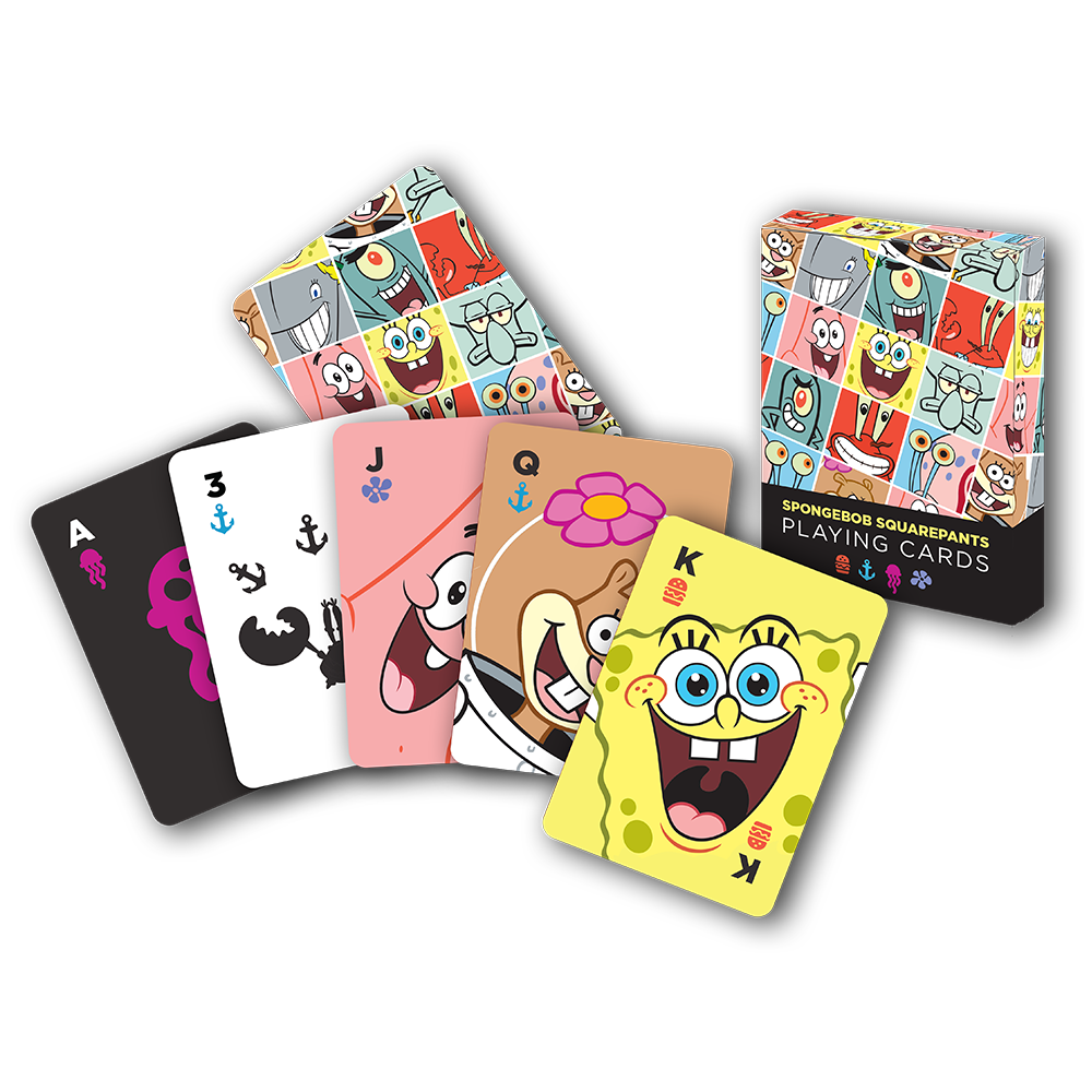 SpongeBob SquarePants Playing Card Deck - SpongeBob SquarePants Official Shop