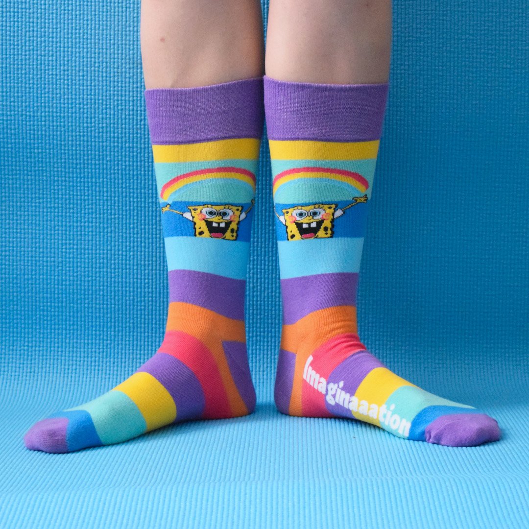 SpongeBob SquarePants Imagination Socks - SpongeBob SquarePants Official Shop