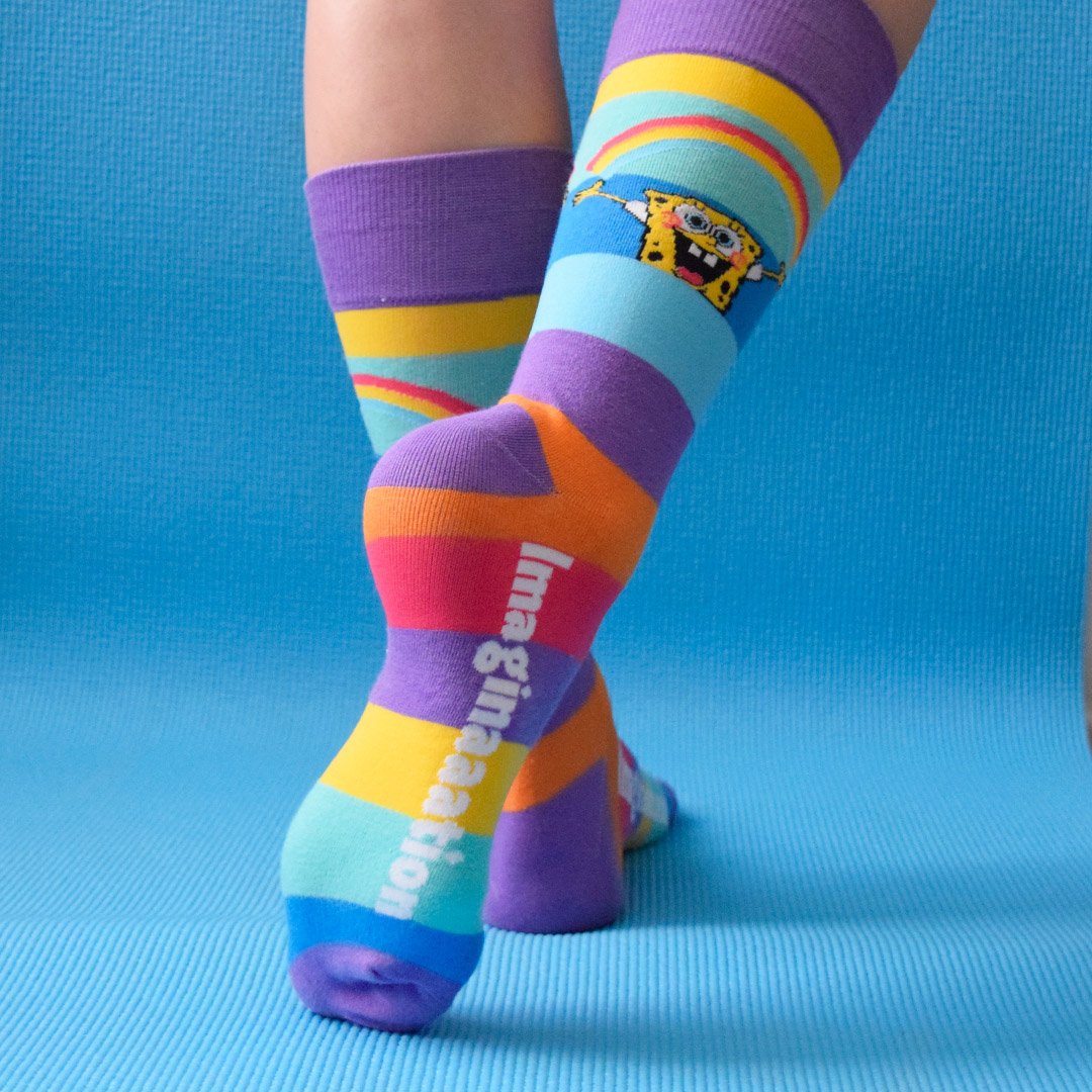 SpongeBob SquarePants Imagination Socks - SpongeBob SquarePants Official Shop