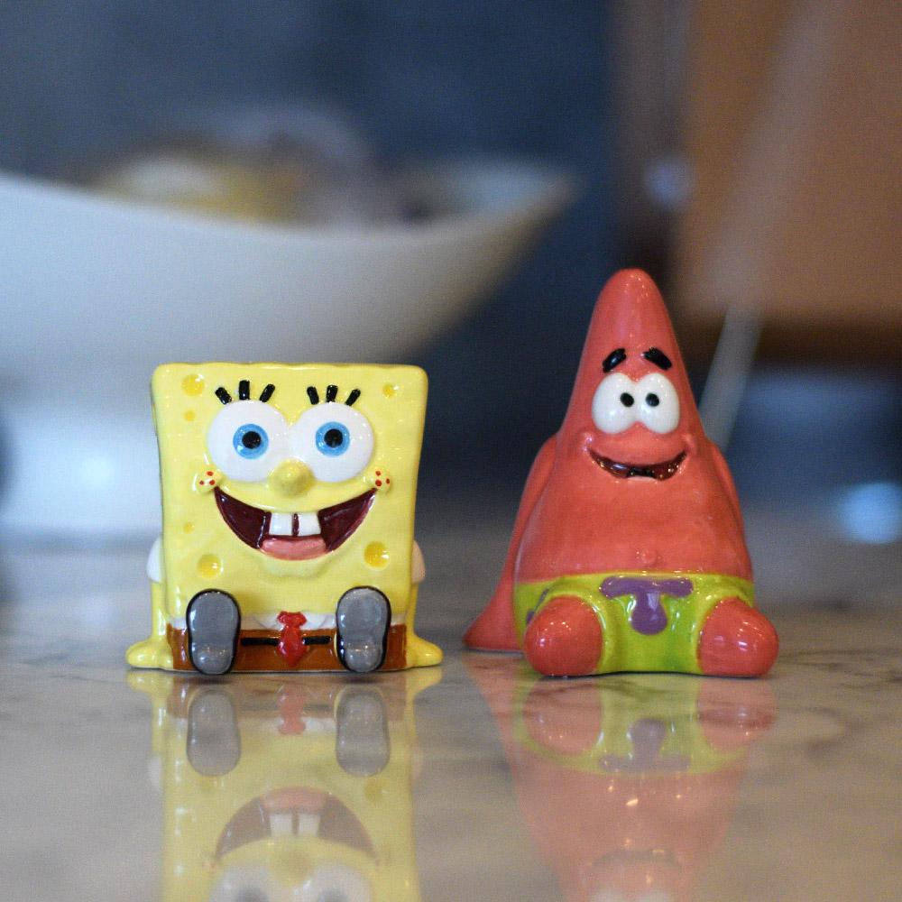 SpongeBob SquarePants and Patrick Salt and Pepper Shaker - SpongeBob SquarePants Official Shop