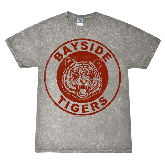 Saved by the Bell Bayside Tigers Mineral Wash Short Sleeve T-Shirt-0