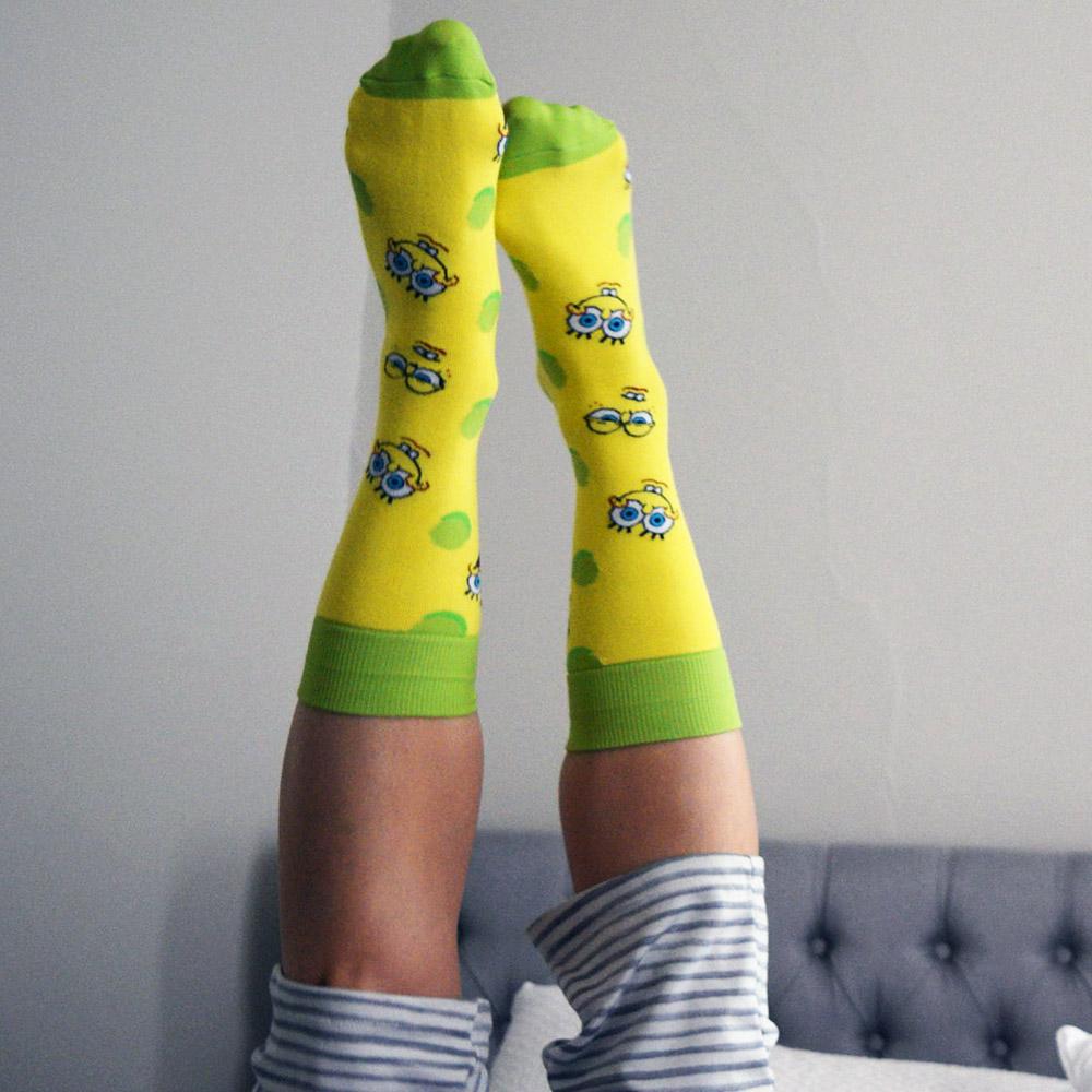 SpongeBob SquarePants Faces Adult Unisex Socks - SpongeBob SquarePants Official Shop