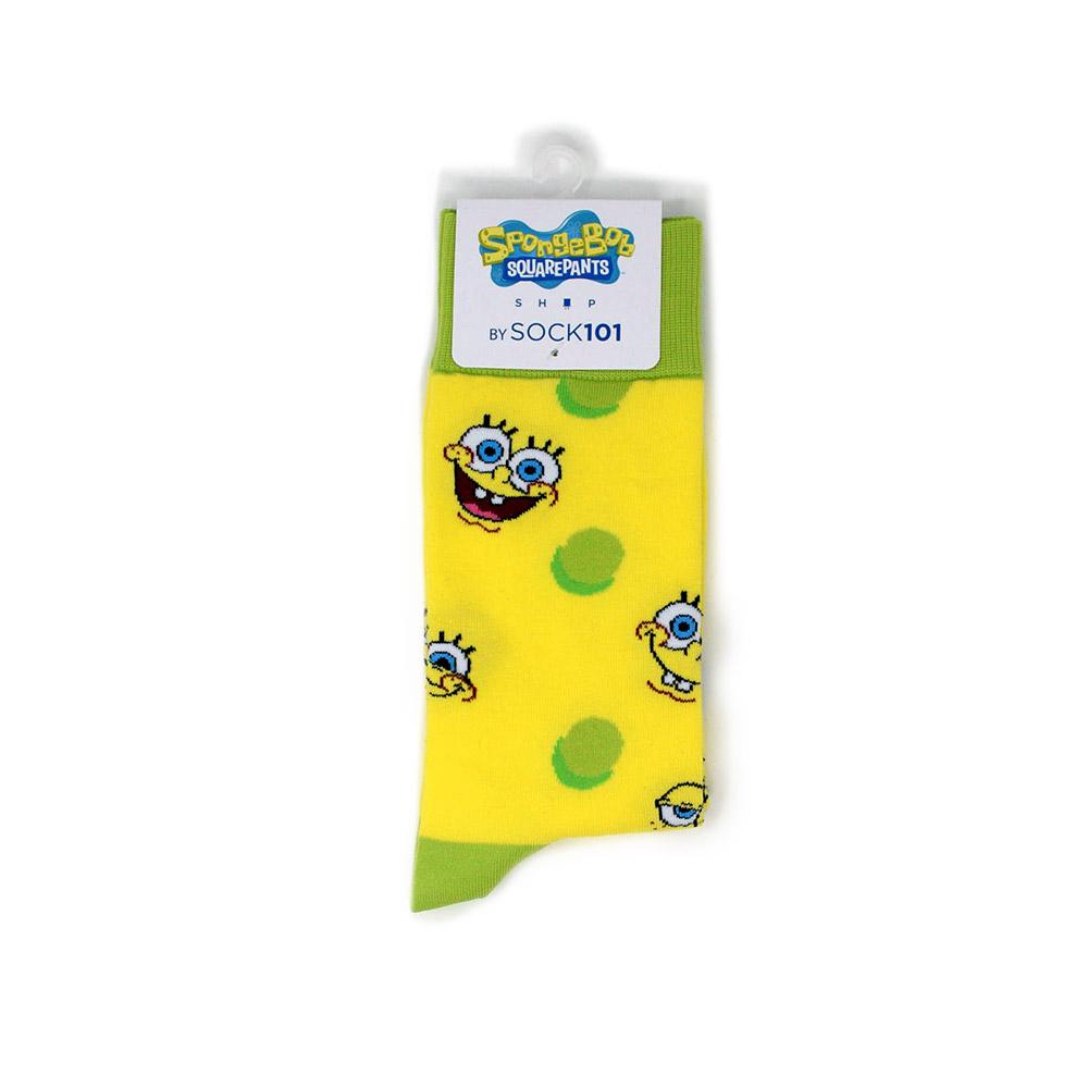 SpongeBob SquarePants Faces Adult Unisex Socks - SpongeBob SquarePants Official Shop