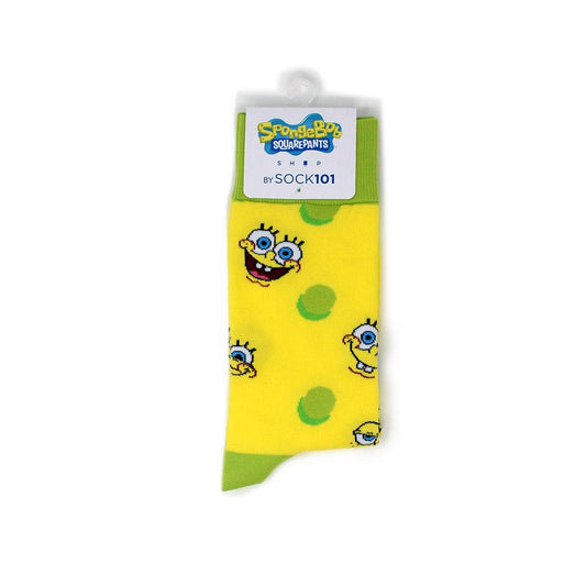 SpongeBob SquarePants Faces Adult Unisex Socks - SpongeBob SquarePants Official Shop-5