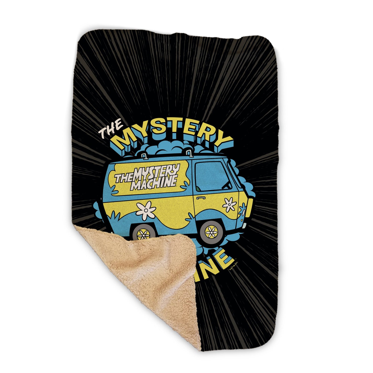 Scooby-Doo The Mystery Machine Sherpa Blanket